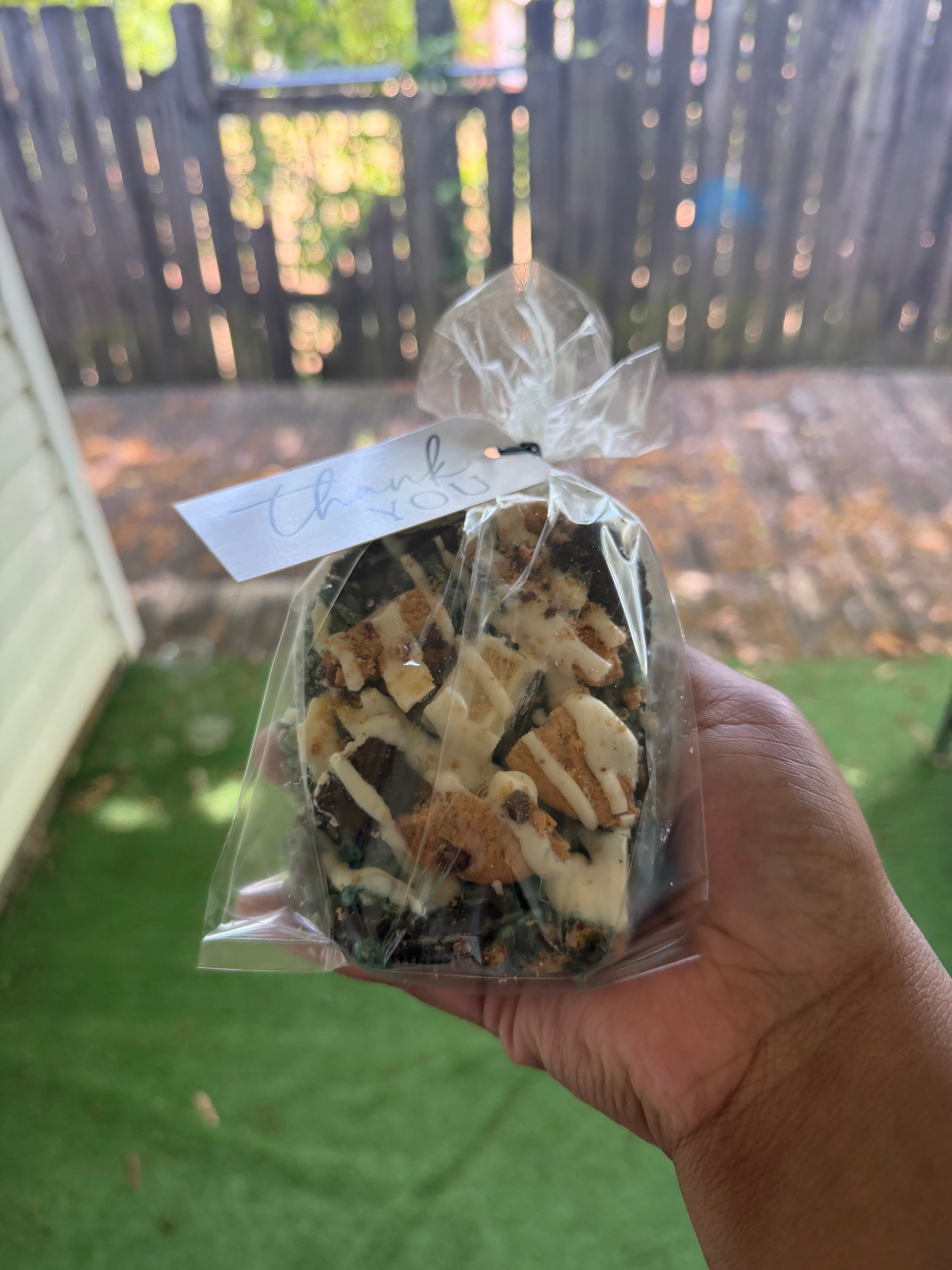 Loaded Cookie Monster rice kripsy