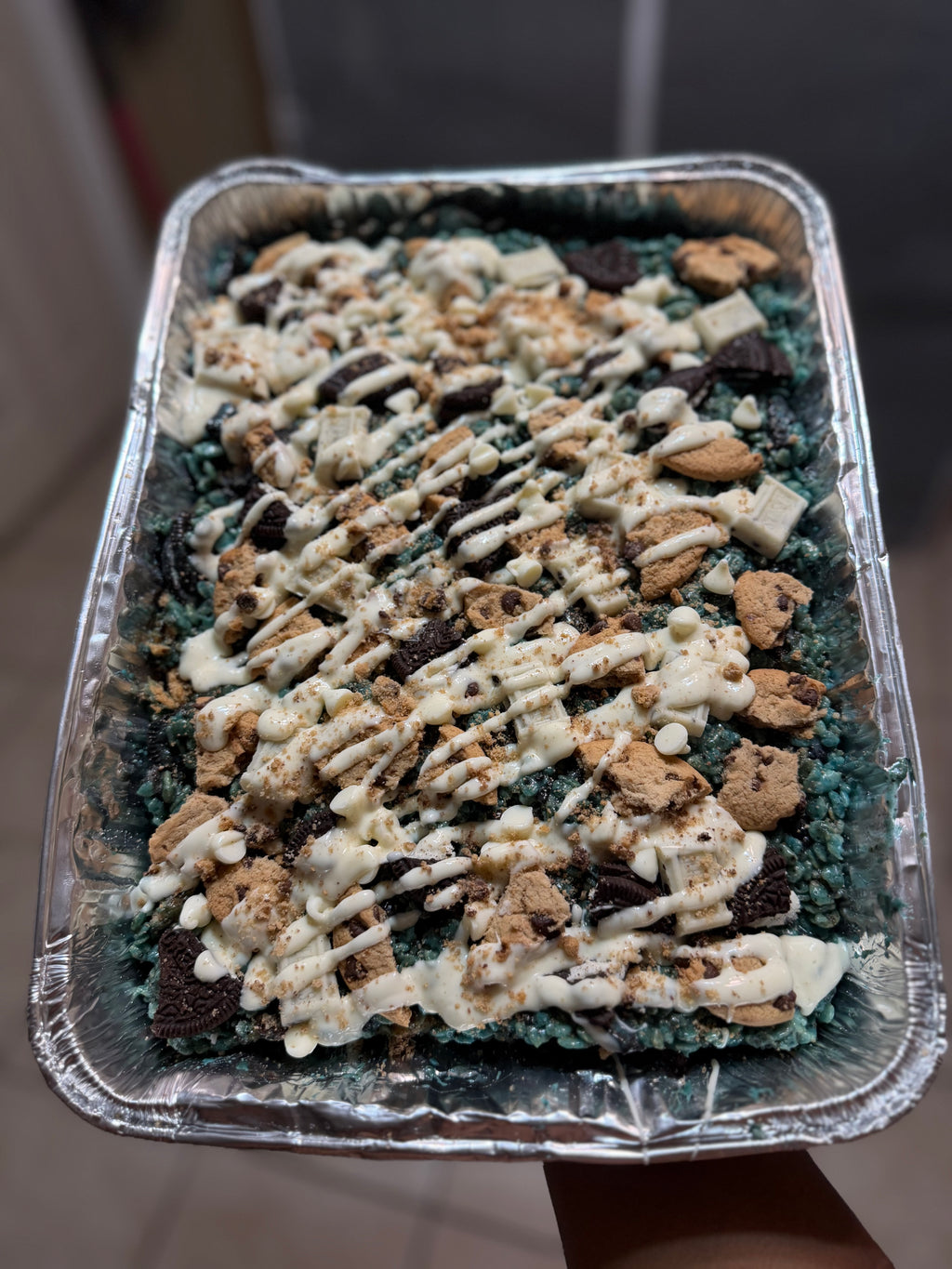 Loaded Cookie Monster tray