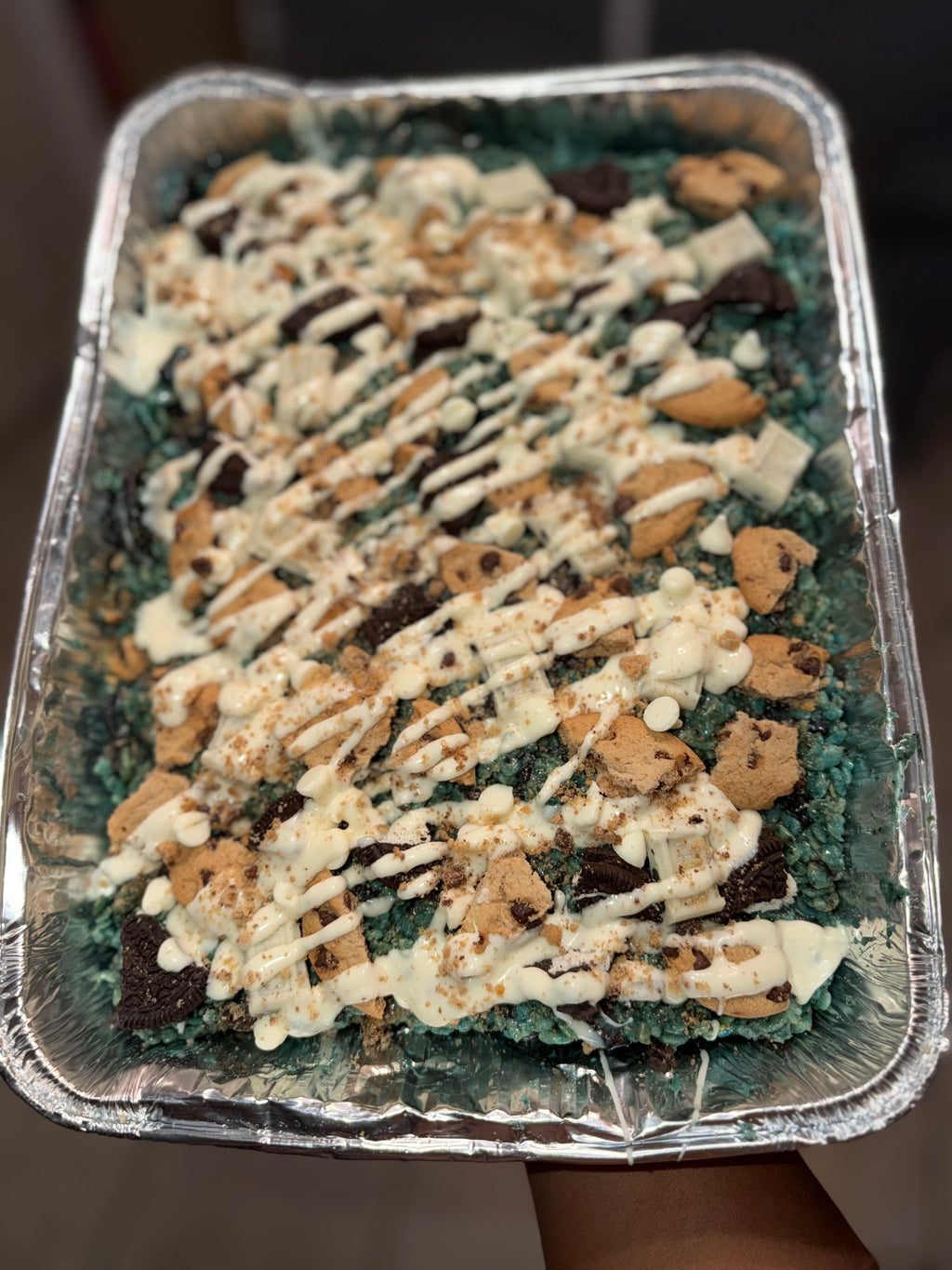 Loaded Cookie Monster tray