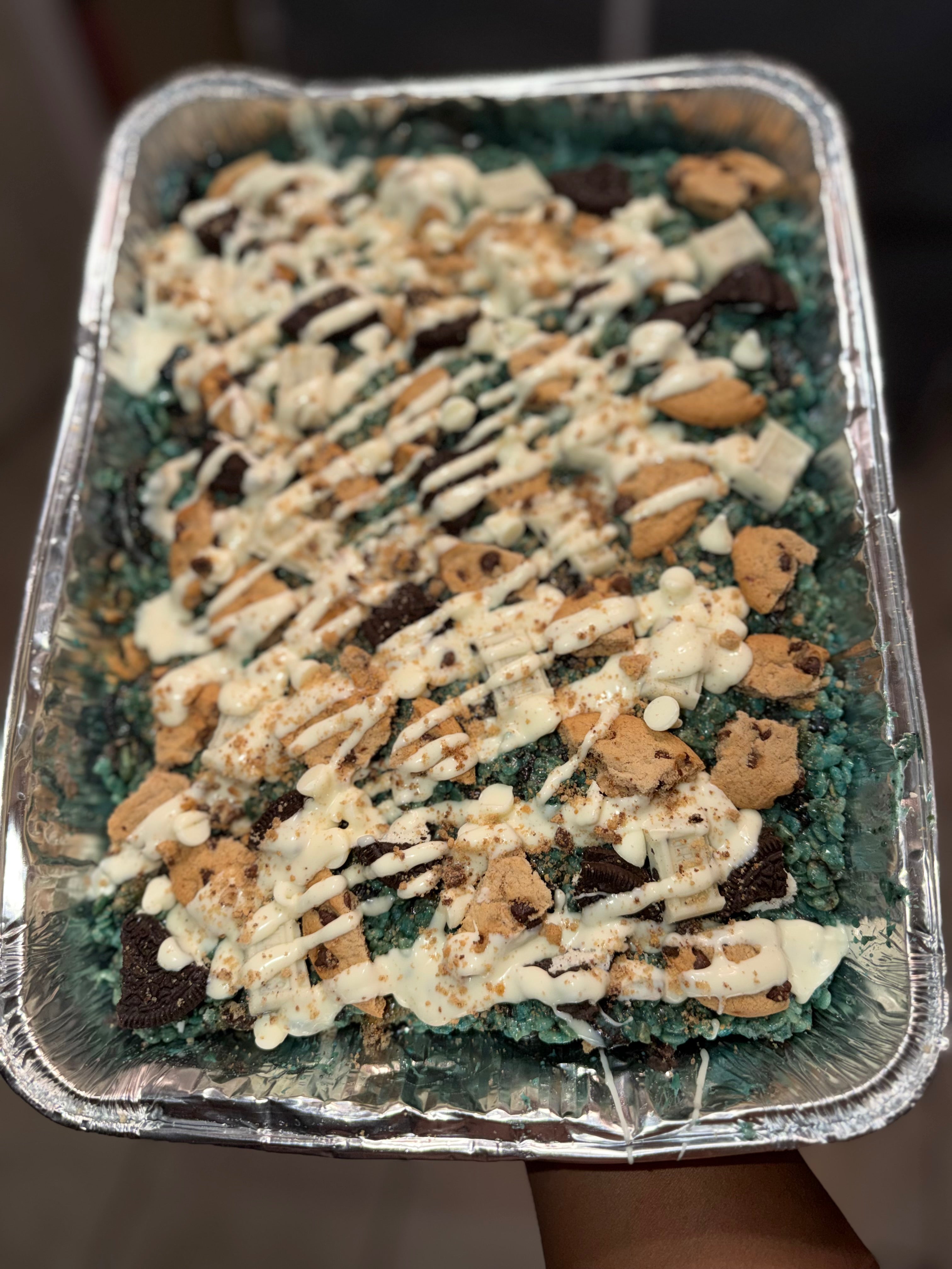Loaded Cookie Monster tray